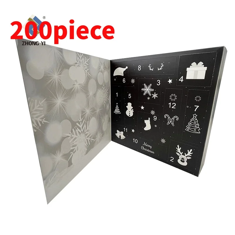 20 0piece.Custom.Price 12 Day Packaging Advent Calendar Boxes Advent Calendar Toys Box