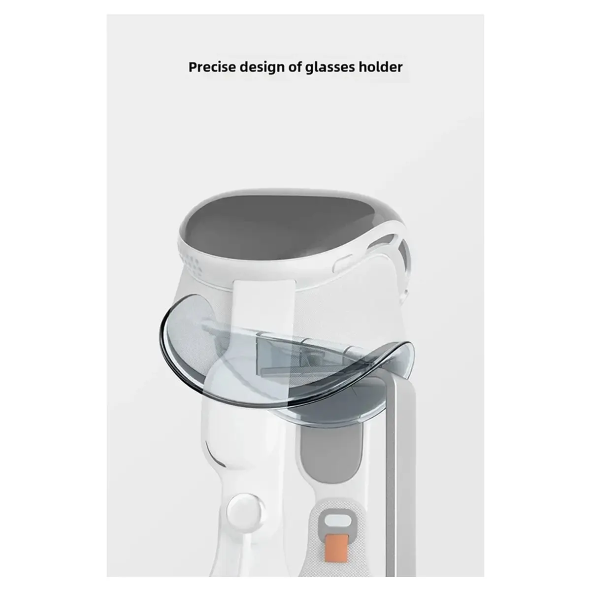 popop For Vision Pro Headphone Stand - Stable Display Rack for VR Glasses and Headsets with Desk Mount and Anti-Slip Base