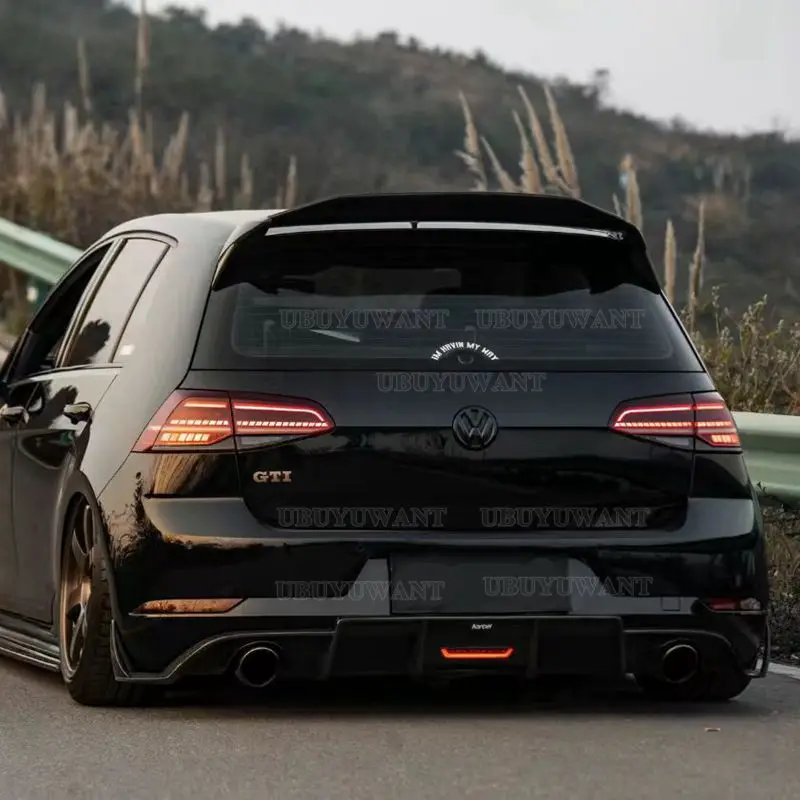 

UBUYUWANT Aspec Ppv400 High Quality ABS Car Roof Spoiler For Volkswagen GOLF7 MK7 7.5 GTI/R 2014-2019