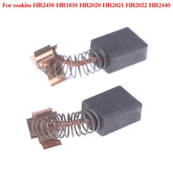 1 Pair (2pcs) Carbon Brush Replacement For Makita HR HR2450 HR1830 HR2020 HR2021 HR2022 HR2440 Hammer Drill Impact