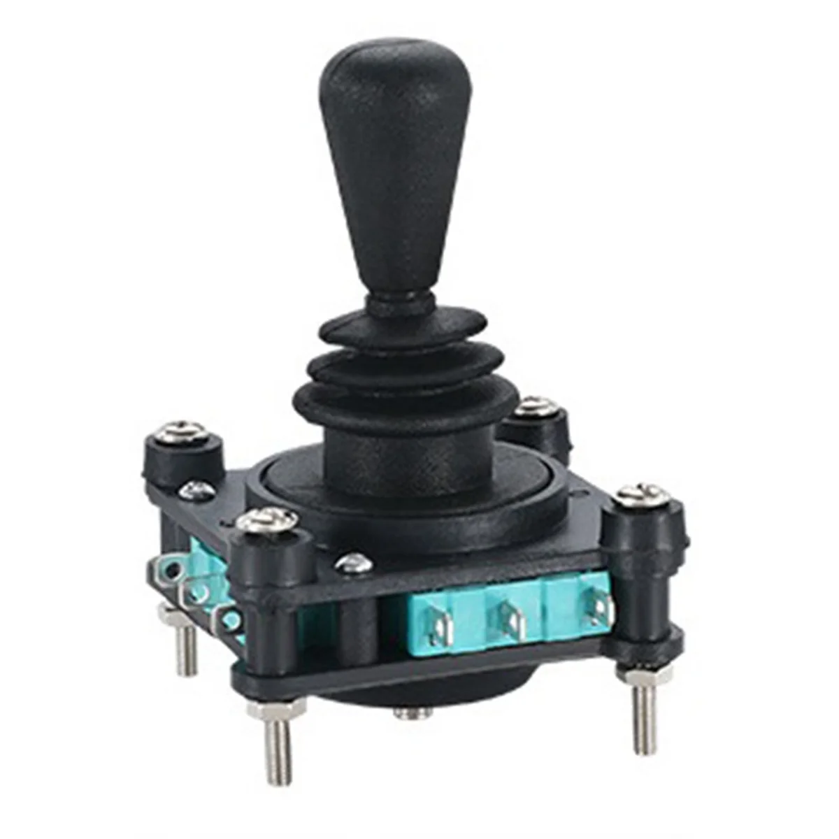 Monolever Joystick Switches with Push Button 2 4 8 Way Reset Momentary Toggle Cross-Rocker Switches CV4-YQ-04R2G