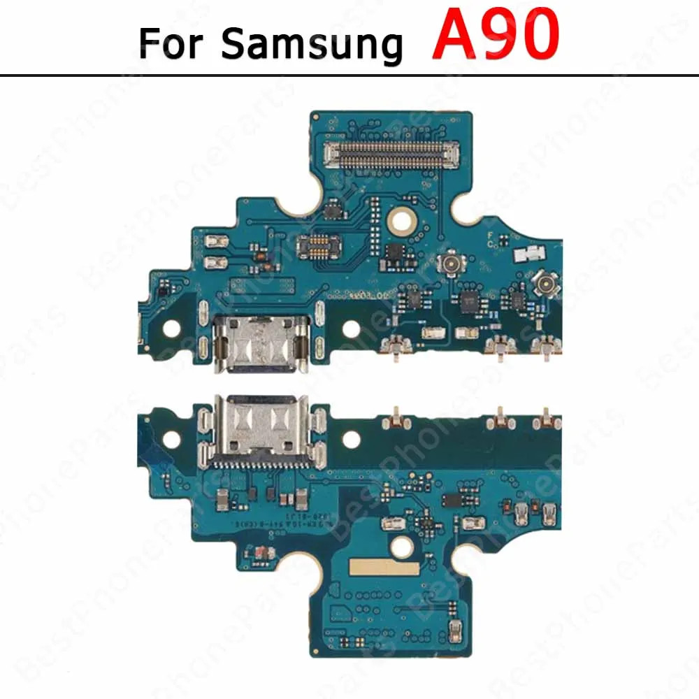 For Samsung Galaxy A70 A80 A90 A10 S A10e A20 E A20s A30 A40 A50 A60 Charging Port Usb Connector PCB Charge Board Parts