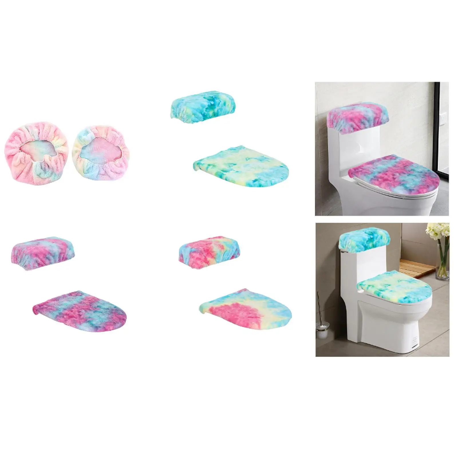 

Toilet Seat Pad Flexible Practical Toilet Mat Bathroom Seat Protector Seat Cushion for Travel Farmhouse Hotel Bar Apartment