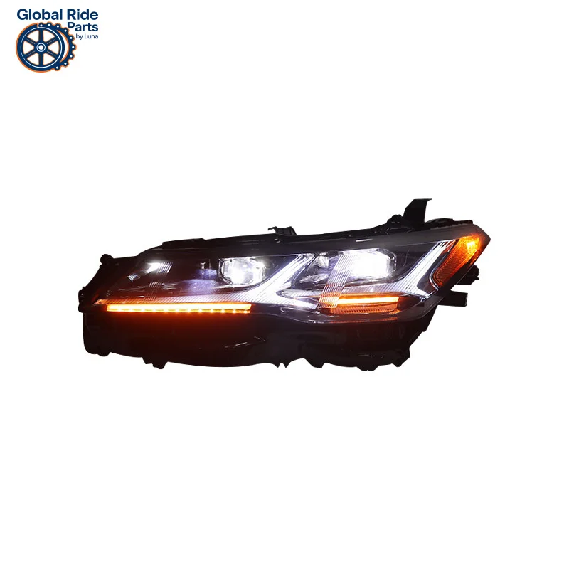 

Подходит для Toyota Avalon 2019-2022, версия для США, модифицированная светодиодная фара в сборе, второе поколение, рыбья кость, струящаяся вода, свет