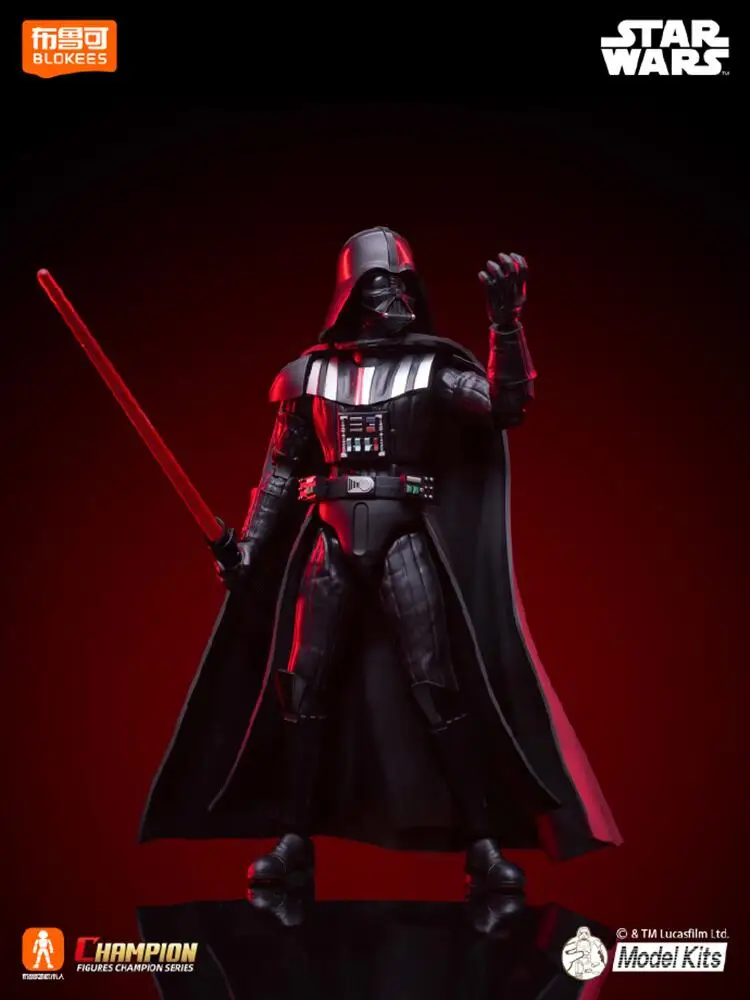 Blokees STAR WARS Anakin Darth Vader Obi-Wan Kenobi Din Djarin Grogu Action Figure Decoration Collect Toy Gift