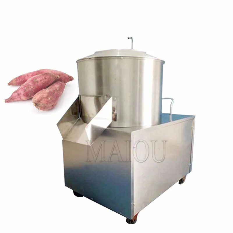 Commercial Electric Potato Peeler Cleaning Washing Machine Industrial Potato Carrot Peeling Machine