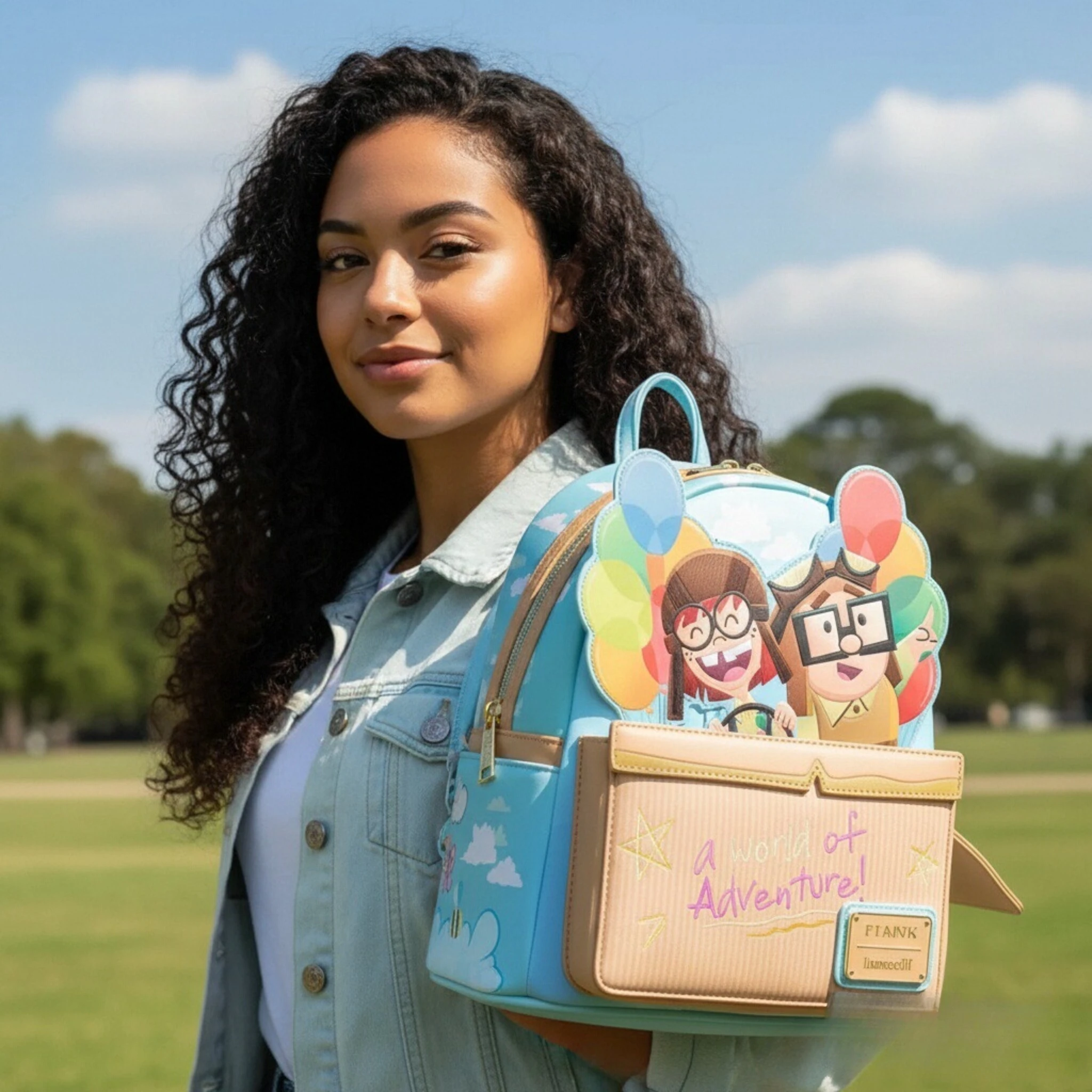 

Spirit of Adventure Mini Backpack Womens Double Strap Shoulder Bag Purse Cartoon Baby Leather Bags