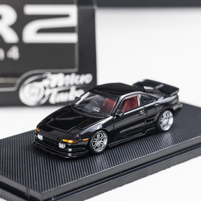 Micro Turbo MT 1:64 MR2 SW20 Revision 4 Black Alloy model