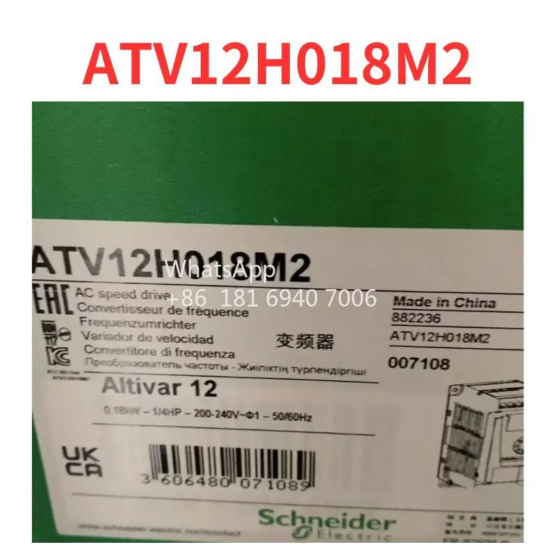 

Совершенно новый инвертор ATV12H018M2 Быстрая доставка