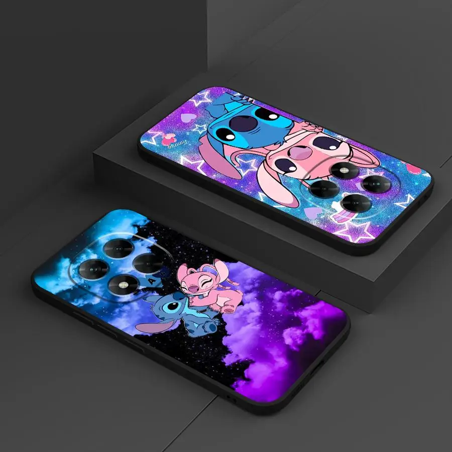 حافظة لهاتف Xiaomi Redmi Note 10 9 8 Pro 12S 11S 11 13 12 Pro Plus 9s 10S غطاء هاتف خلفي ناعم من Disney Stitch Friends