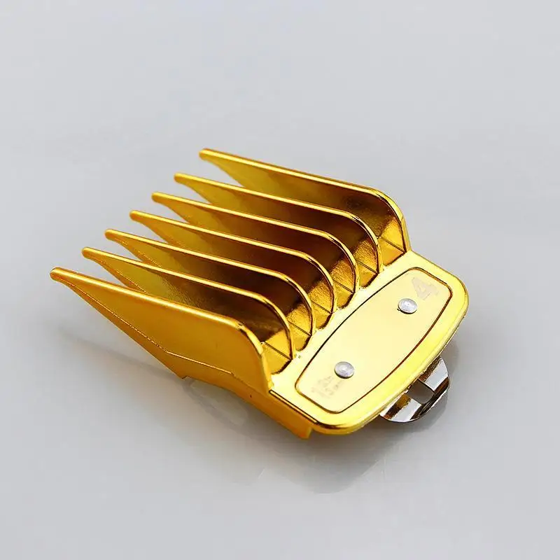 8-teiliges Set mit rutschfesten Aufsätzen für professionelle Haarschneidemaschinen, ideal als Zubehör für Friseure und für den Heimgebrauch. – Detail 6