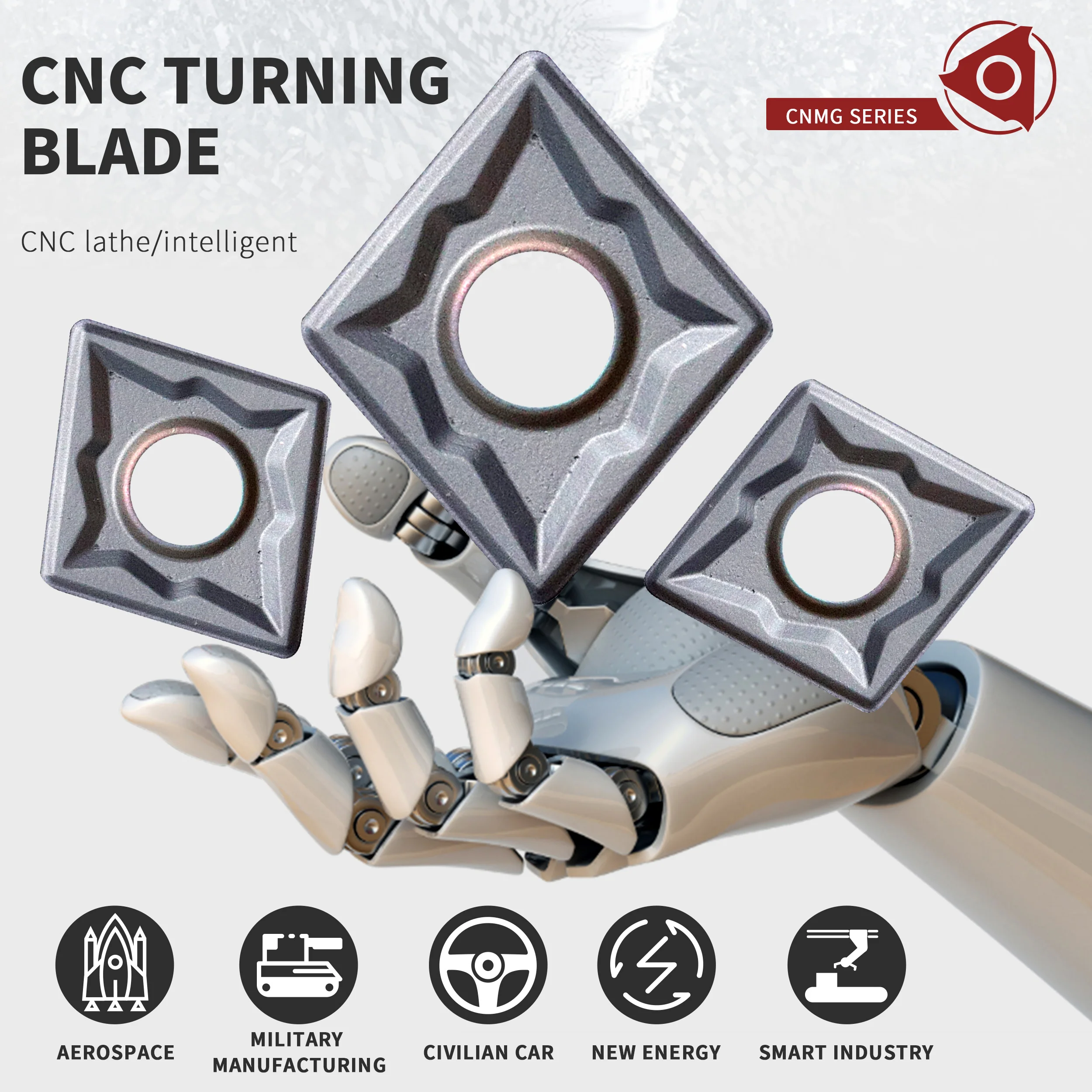 CNMG120404 CNMG120408 NN LT10 كربيد إدراج آلة خرط تعمل بالتحكم الرقمي بواسطة الحاسوب أداة تحول إدراج أداة تحول خارجية لمعالجة الفولاذ المقاوم للصدأ