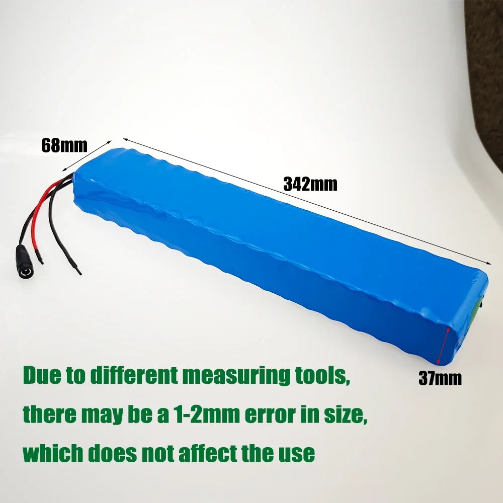 29.4V 16AH Lithium 7S5P 24V Battery Pack for  Motor Bicycle bike Scooter Wheelchair Cropper with BMS