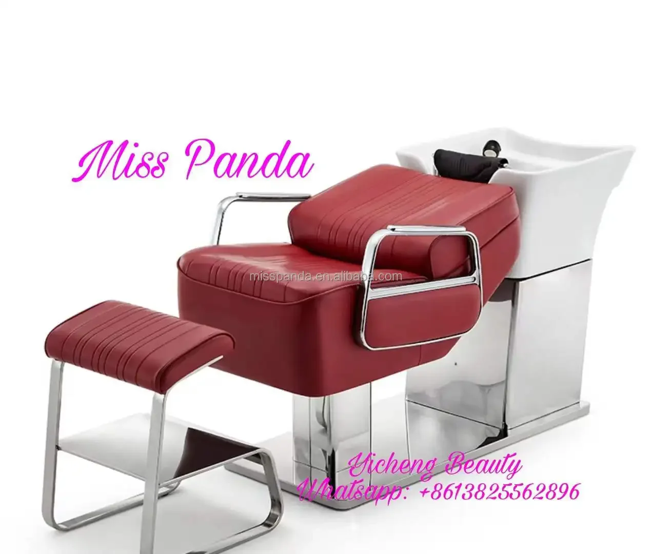 Shampoo Chairs Set Hair Salon Furniture Luxury Barber Shop Hair Salon Equipment Washing Personal Care Shampoo Bed