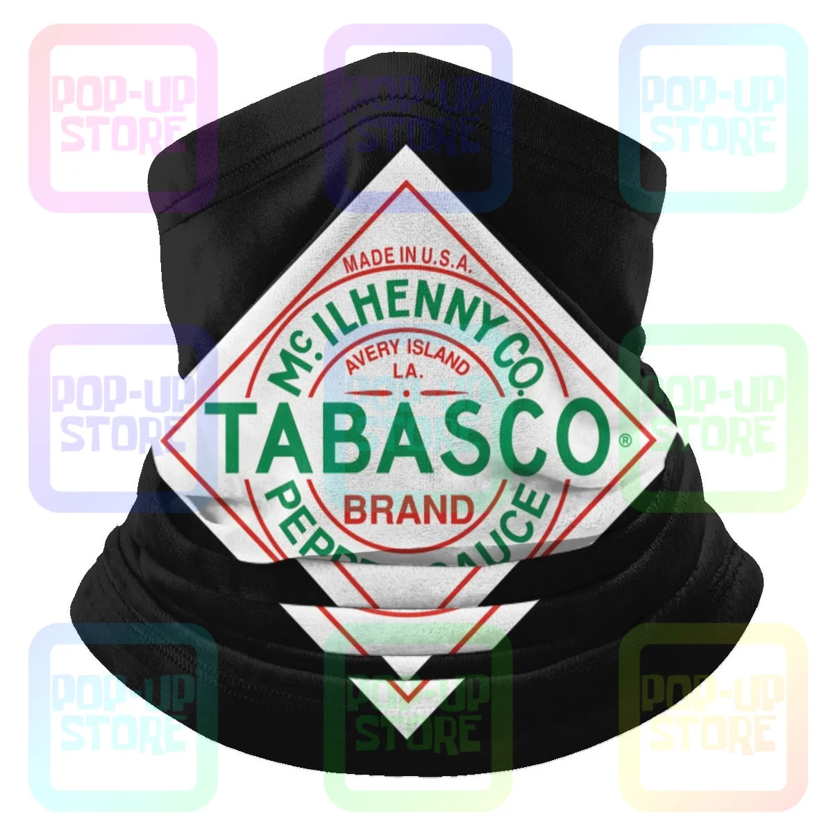 Pañuelo de microfibra para el cuello, Bandana de dibujos animados de tomate, Tabasco, salsa, pimienta, senderismo, correr, Montañismo