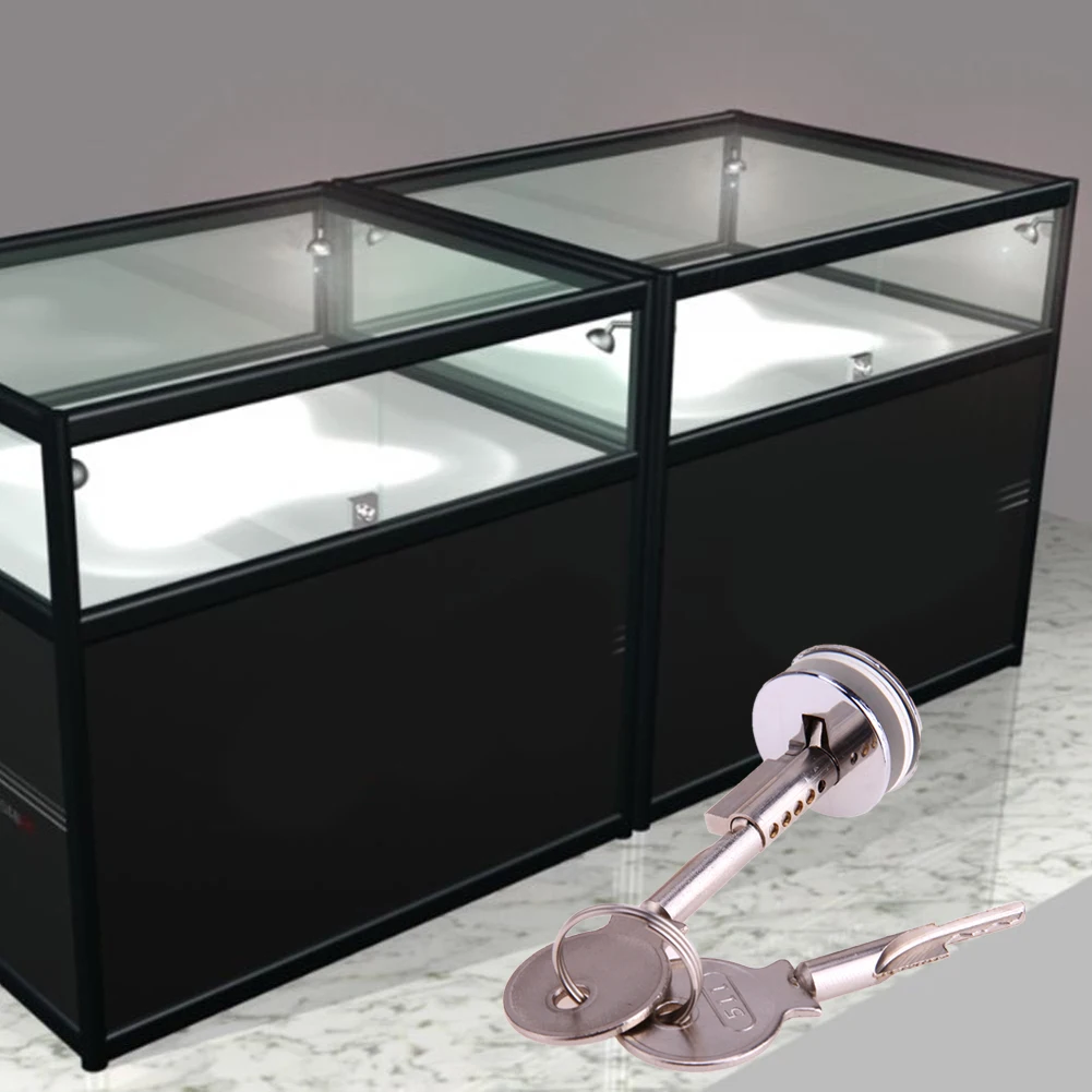 Mailholder Lock Zinc Alloy Iron Drawer Lock Bright Chrome Multi-function Practical Portable Hardware Accessories