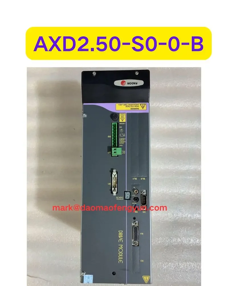 second hand AXD2.50-S0-0-B Fagor Servo drive AXD2.50-S0-0 fast shipping