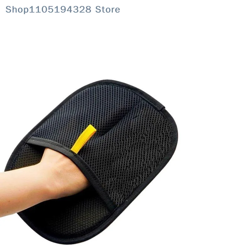 

[HM] Перчатка-щетка для удаления шерсти животных, очиститель шерсти кошек и собак, домашний скребок для удаления волос