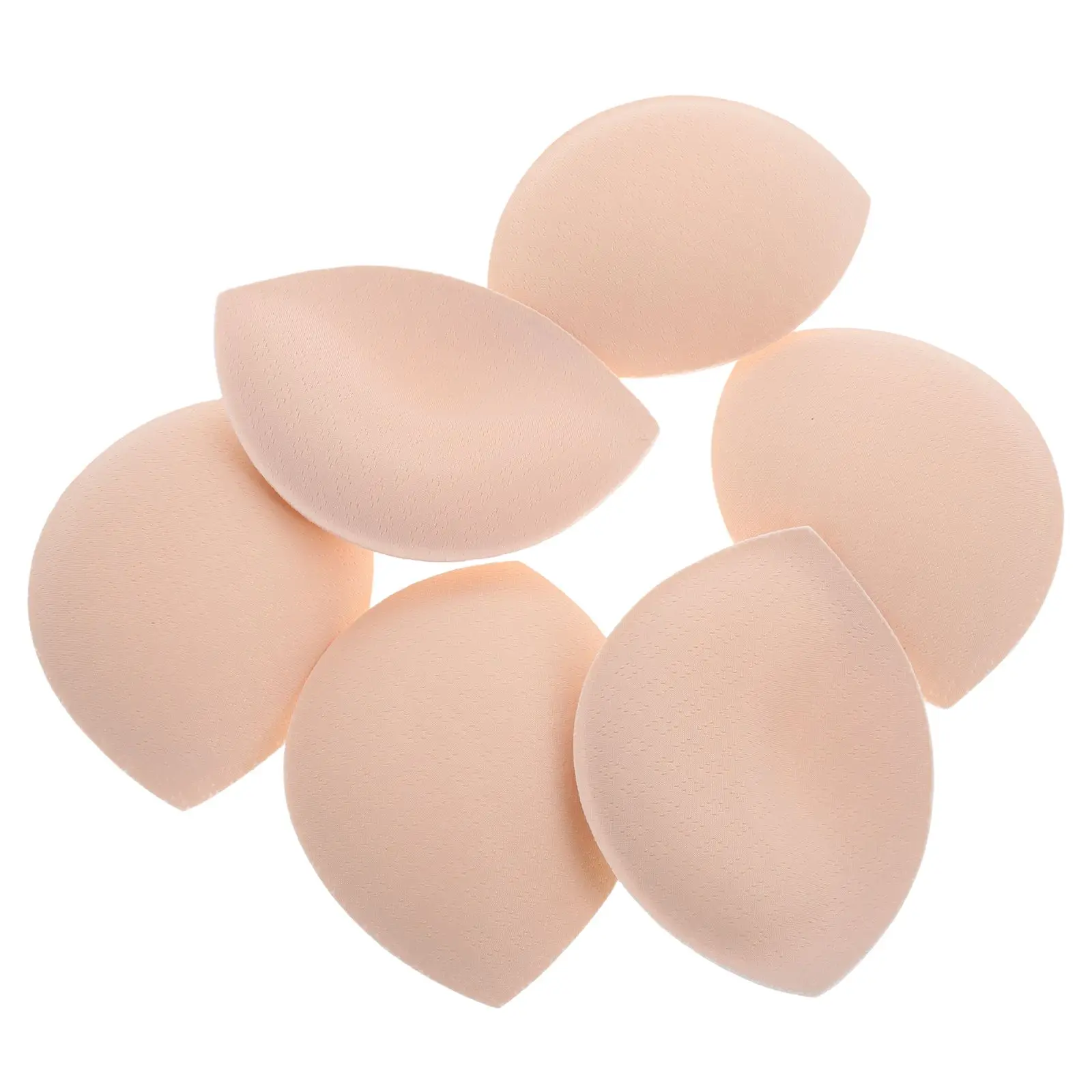 3 Pairs Sports Bra Inserts Cups for Sewing Liner Liners Women Bathing Suit Push Pads