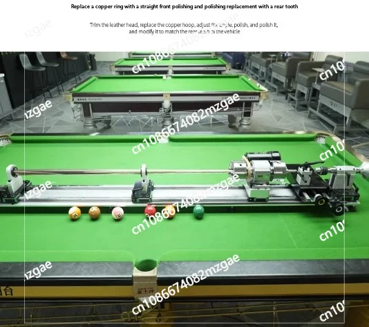 FS-7075D Variable Speed Billiards Club Snooker Pool Repair Club Straightening Polishing Grinder