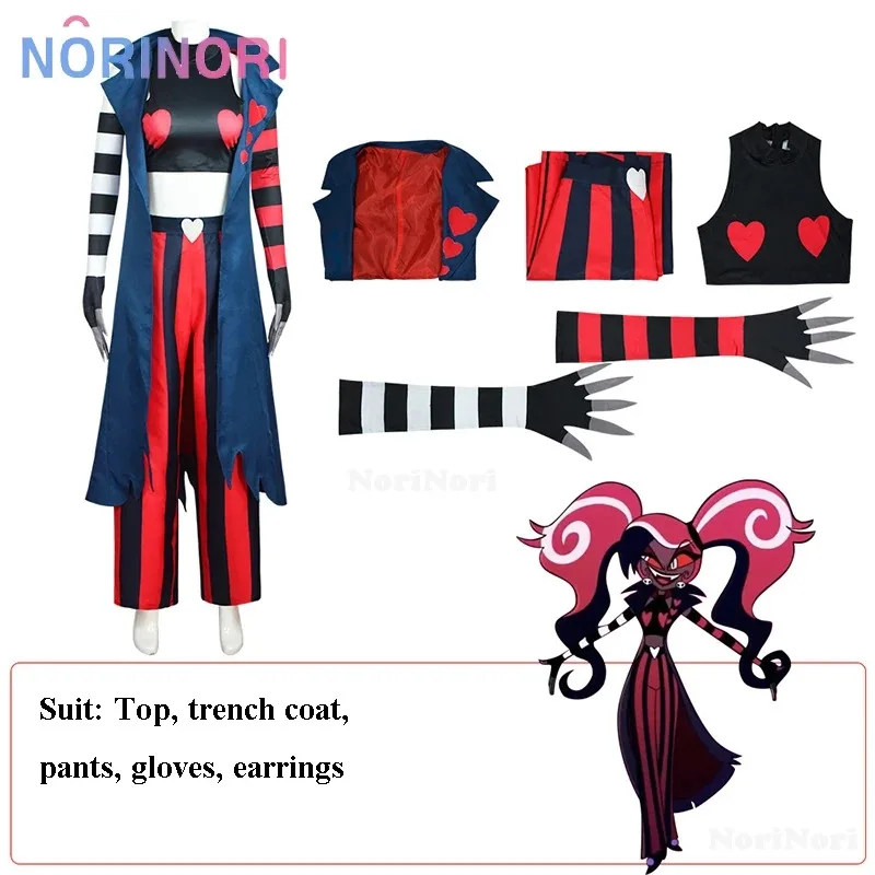 CyVelvette فالنتين فندق فوكس تأثيري الزي 3 فولت Vees VVV زي هالوين حفلة شيطان كرنفال أنيمي تأثيري الملابس