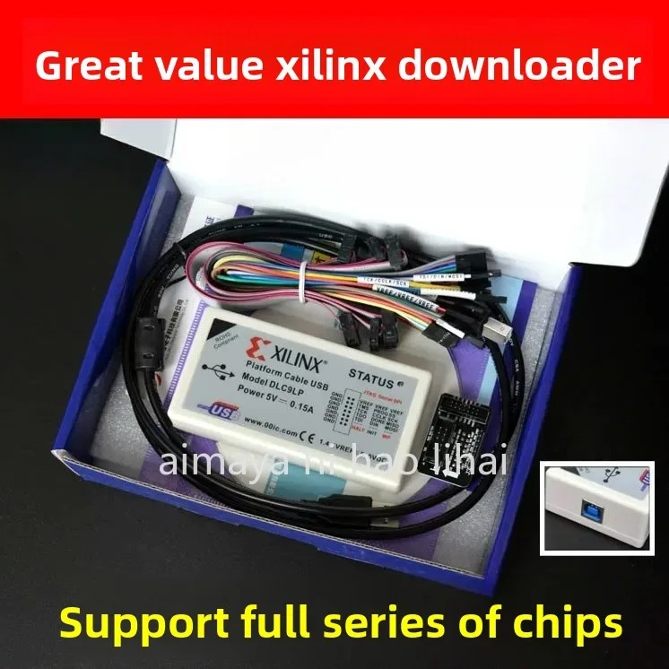 Xilinx Download Cable, Xilinx Platform Cable USB Downloader CPLD/FPGA Emulator