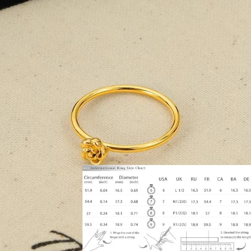 Distinctive Stainless Steel Rose Ring for Trendy Outfits High Quality Metal Jewelry