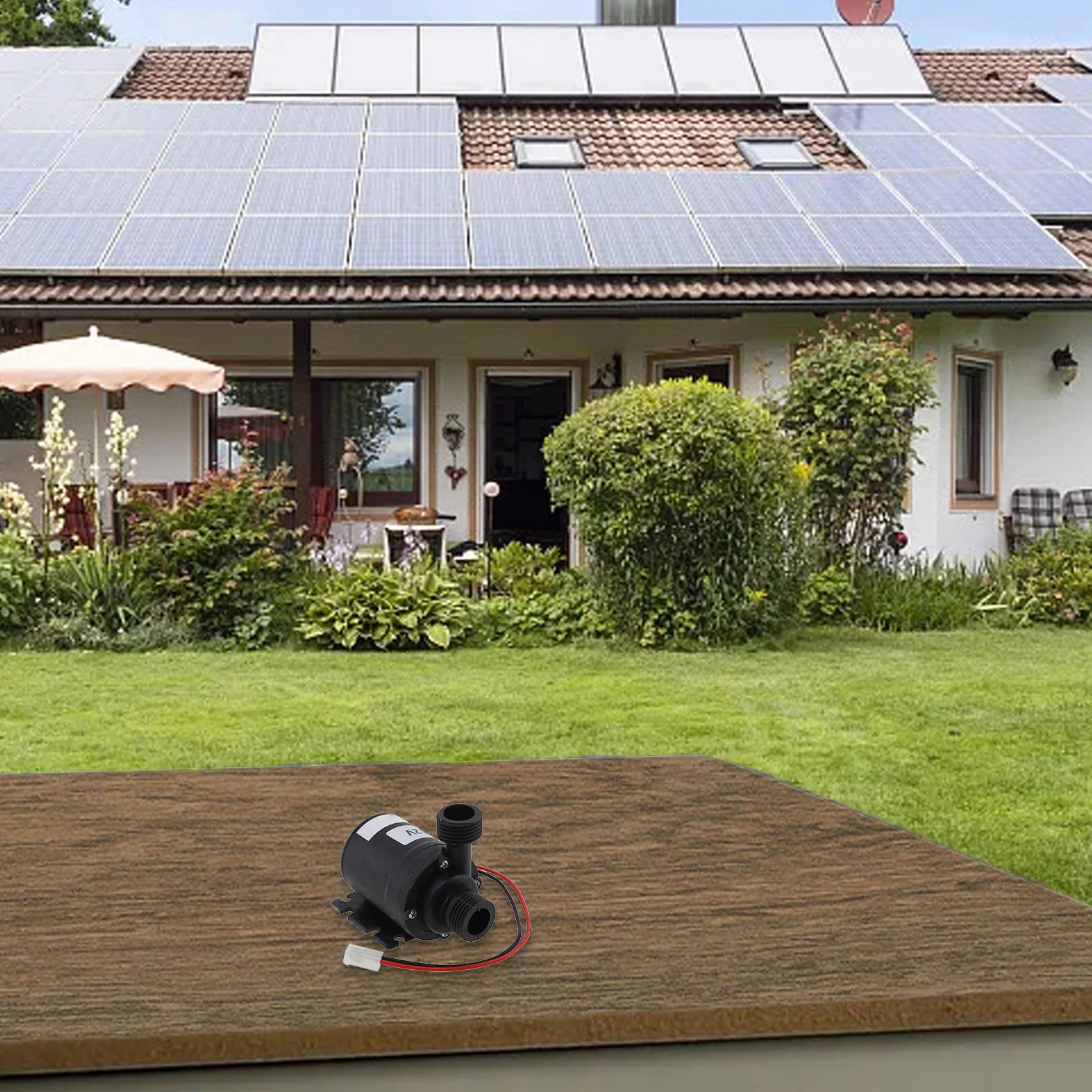 800L/H DC12V Brushless Submersible Water Pump for Efficient Water Circulation in Fish Tanks Fountains and Ponds