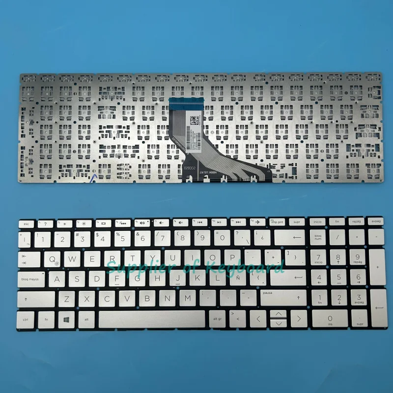 

NEW Latin Spanish Keyboard For HP Home 15-da0014la 15-da0015la 15-da0016la 15-da0017la 15-da0018la 15-da0019la Black/Silver