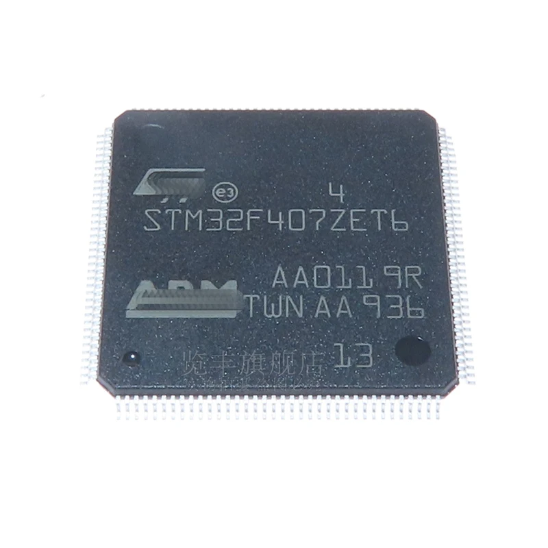 STM 32 f 407 zet 6 LQFP-144 ARM Cortex-M4 32-bit Microcontroller Microprogram Controller