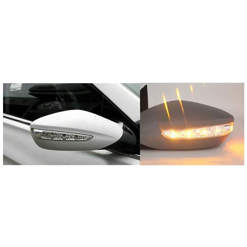 

Mirror Light Right Mirror Lamp Turn Signal Yellow Light 876233S000 Car For Hyundai Sonata I45 Lamp Plastic Right Side