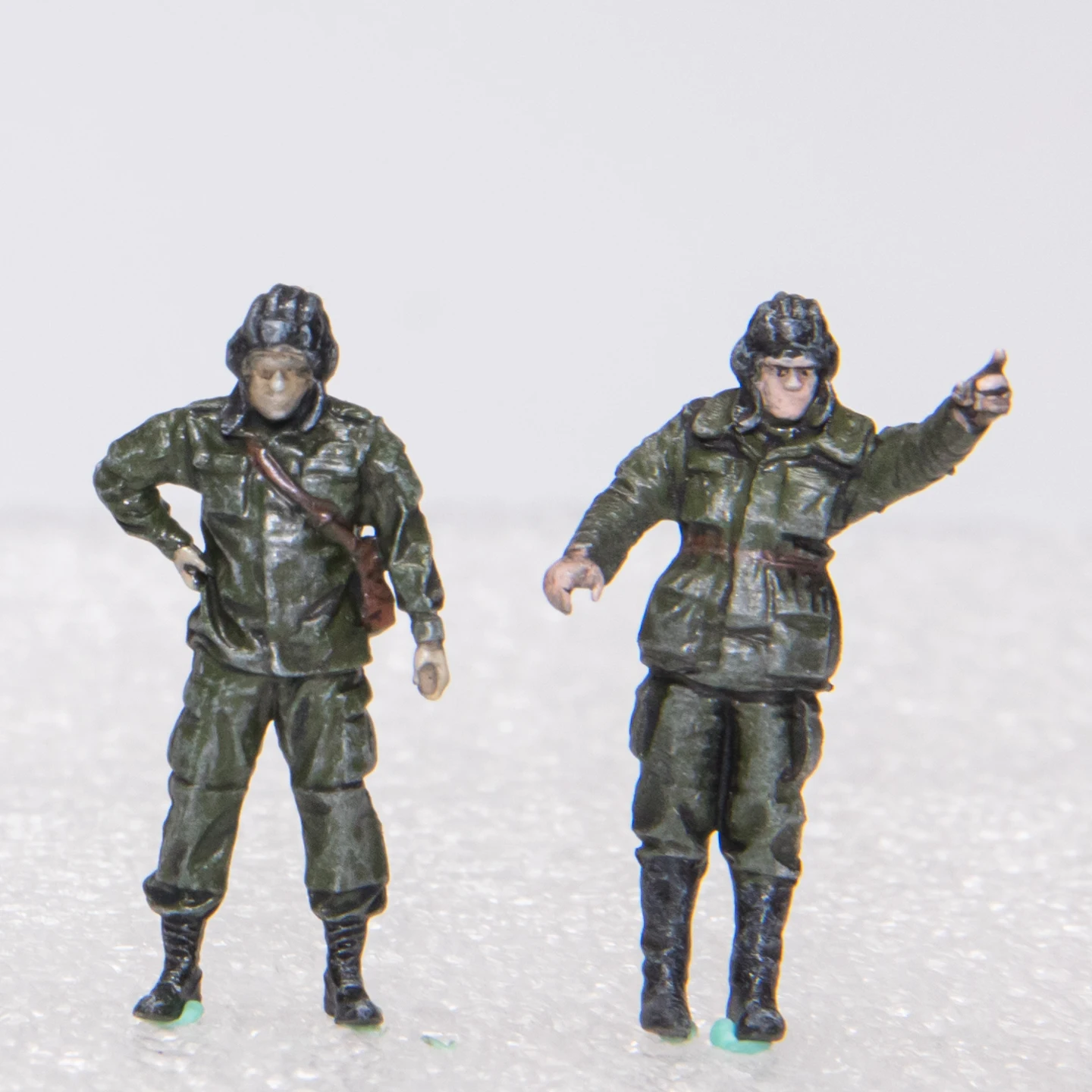 مقياس 1:72 مصلح خزان الراتنج 6-شخص المشهد ملحق نموذج ألعاب جنسية الكلاسيكية الحنين الهدايا تذكارية عرض ثابت #4