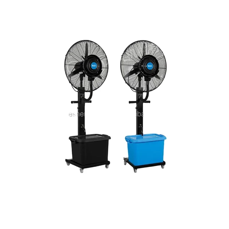 Large Water tank Portable Water Cooling Mist Strong Power Outdoor Electric Floor Standing air Water Mist Spray Fan