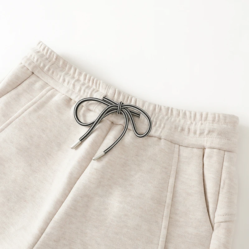 Pantalon taille moyenne à jambes larges pour femmes, automne hiver, à la mode, polyvalent, décontracté, Version étroite