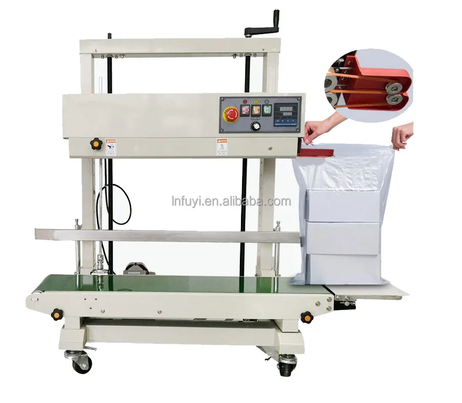 

Vertical Continuous Bag Sealer Sealing Machine With Date Code Printing