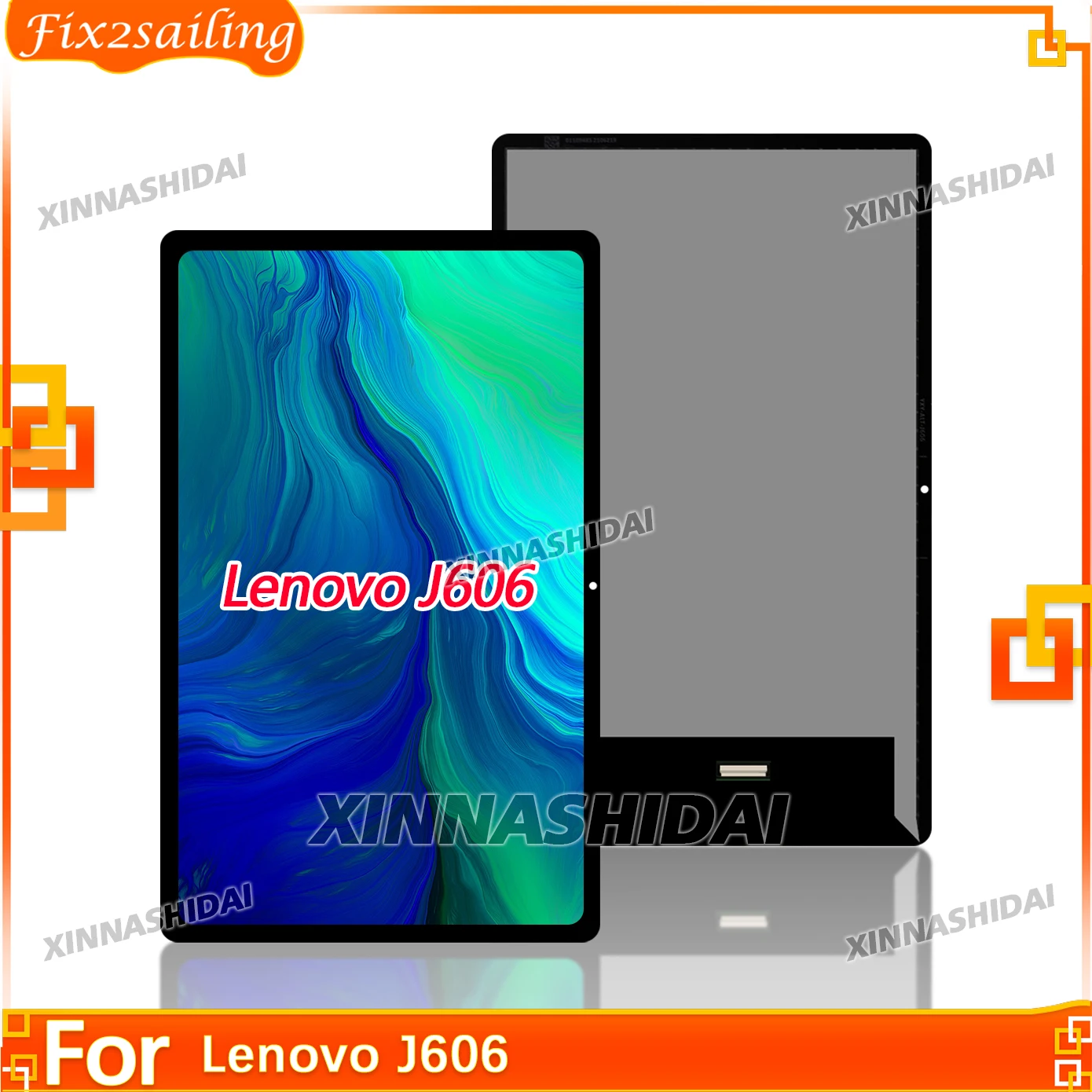 

11 ''новый ЖК-дисплей для Lenovo Tab P11 TB-J606F TB-J606L TB-J606N J606 сенсорный экран Dgitizer в сборе ЖК-дисплей