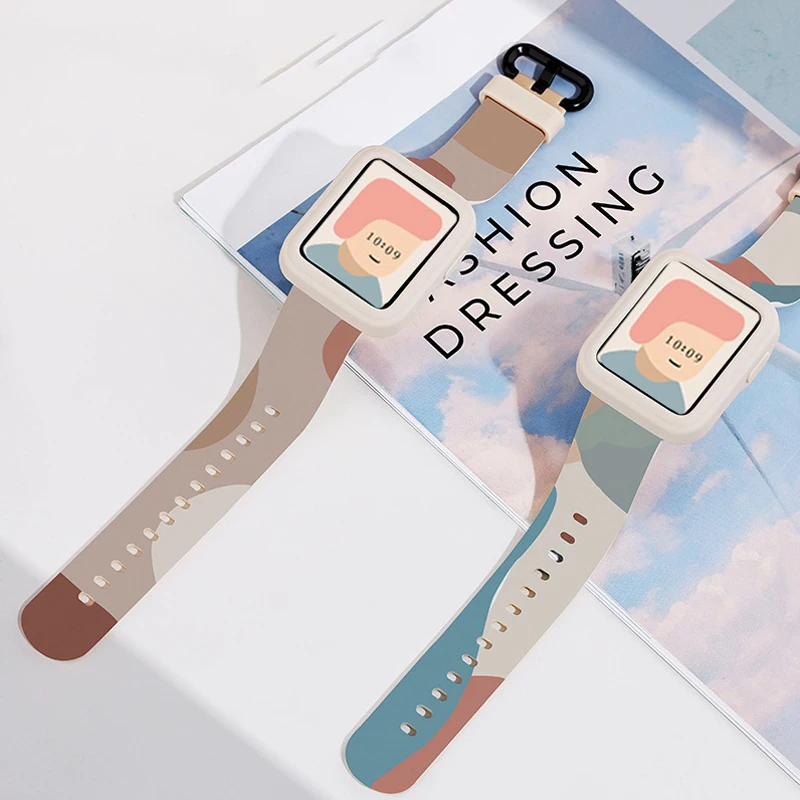 Morandi Silikon 20mm Strap Für Xiaomi Mi Uhr Lite Smart Uhr band Ersatz Armband Armband Redmi uhr