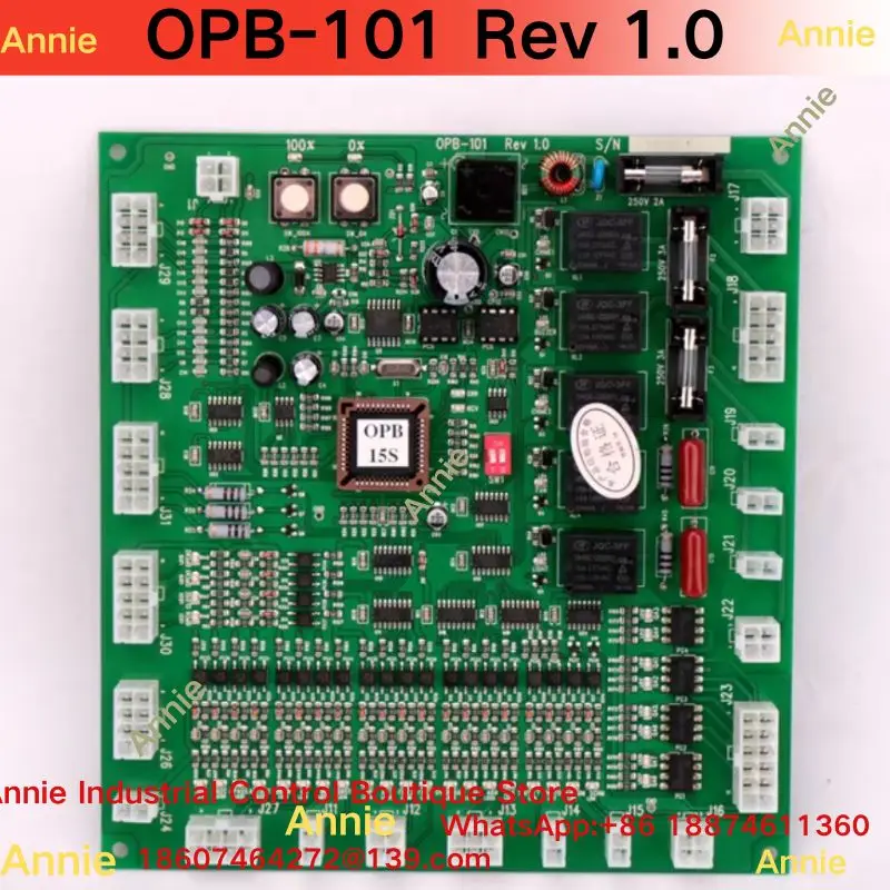 Brand New Elevator Car Communication Board OPB-101 Rev 1.0 for Elevator Maintenance And Repair