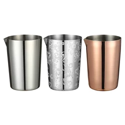 Stainless Steel Stirring Tin 500ml Mixing Glass Preferred by Pros and Amateurs Alike, Make Your Own Specialty Cocktails