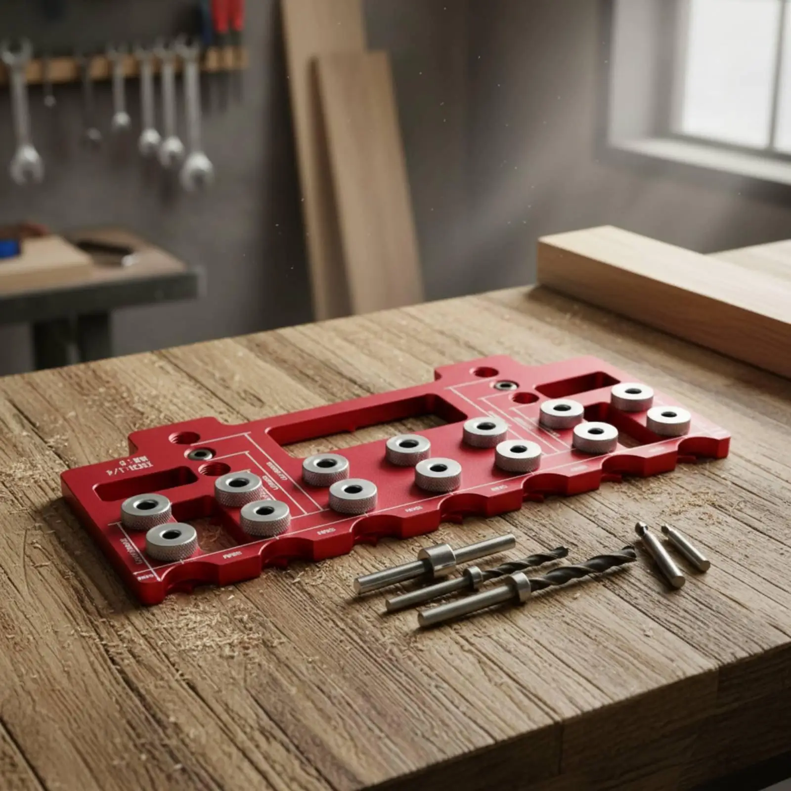furniture-drilling-template-tool-aluminum-alloy-guide-for-straight-holes-drill-organizer-workshop-accessory