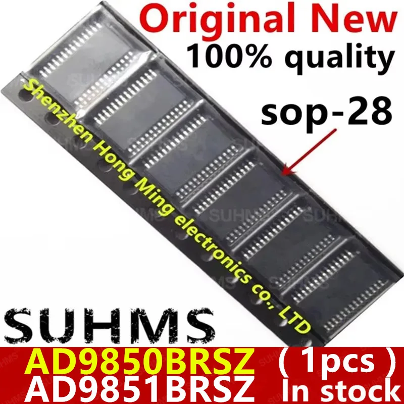 AD9851BRSZ AD9851BRS AD9851 AD9850BRSZ AD9850BRS AD9850BRS AD9850 SSOP-28, 100% novo, 1 pc