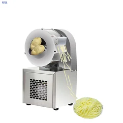 110V Multi-function Electric Potato Shredder Multifunctional Automatic Vegetable Cutting Machine Commercial Carrot Ginger Slicer