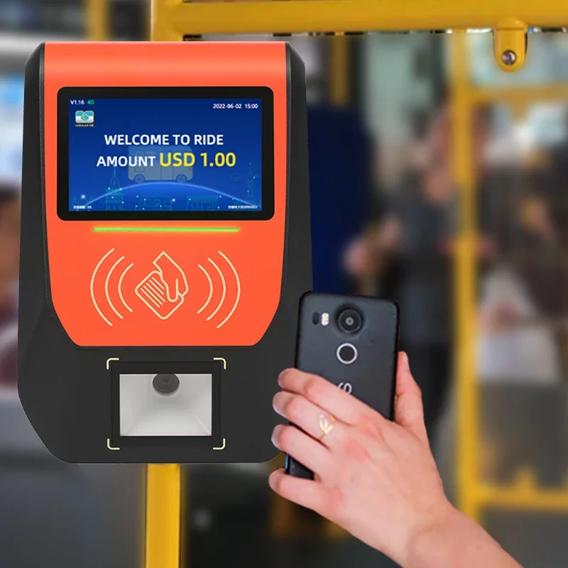 

Wholesale Price Fast Scanning Rugged QR Code Scanner Nfc Access Control Card Reader For Bus Payment Vehicle Card Reader