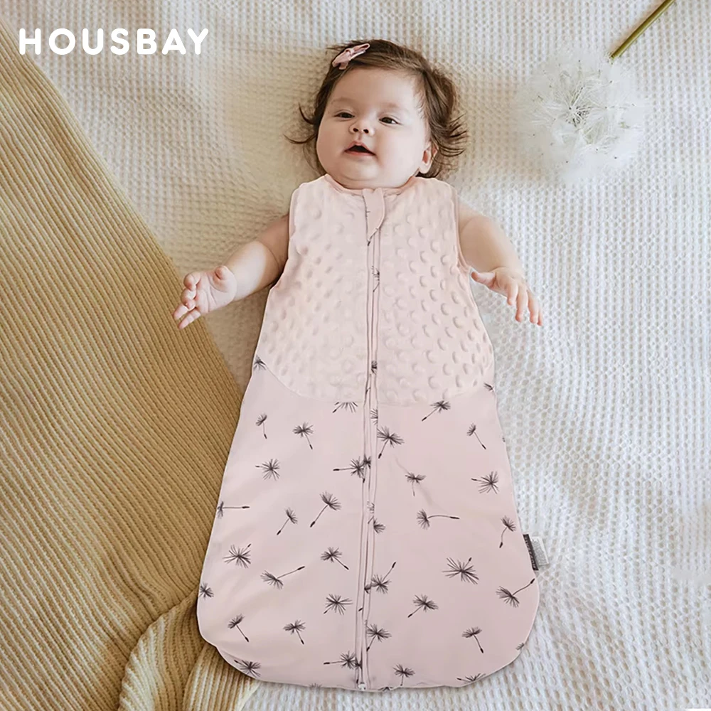 

Baby Sleep Sack For 3-24Month Blanket 2.5Tog Soft Touch With Bean Foundation Dandelion Print Vest Style For Use In Winter