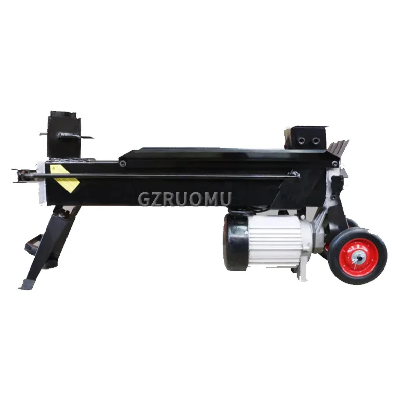Cross Cutter Head Wood Splitter Electric Professional Wood Chopping Machine Forestry Household Firewood Splitting Artifact 8 Ton