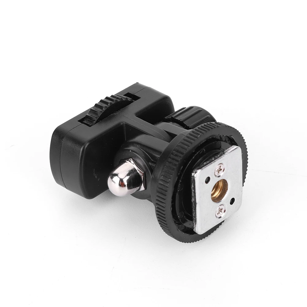 Phone Tripod Holder Clip with Cold Shoe Mount RotateAdjustable Clamp Holder for iPhone Samsung for Canon Nikon Sony DSLR Camera