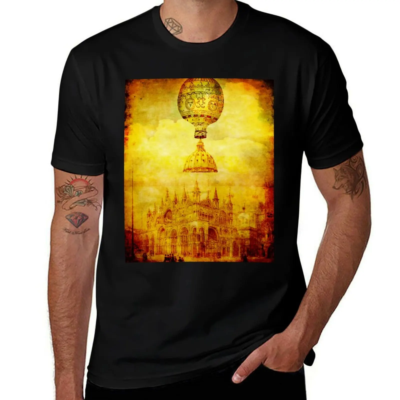 

The levitation of the dome T-Shirt t shirt personalised t shirts cotton 100% man t shirts graphic T-Shirt