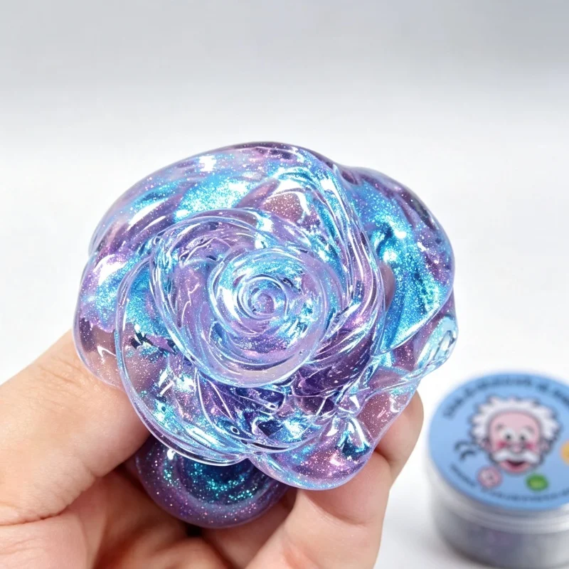 Lab Putty Crystal Clear Glass (10 Box) Best Thinking Smart Crazy Stress Putty Fidget Sensory & Bouncing Crunchy Squishy Toy