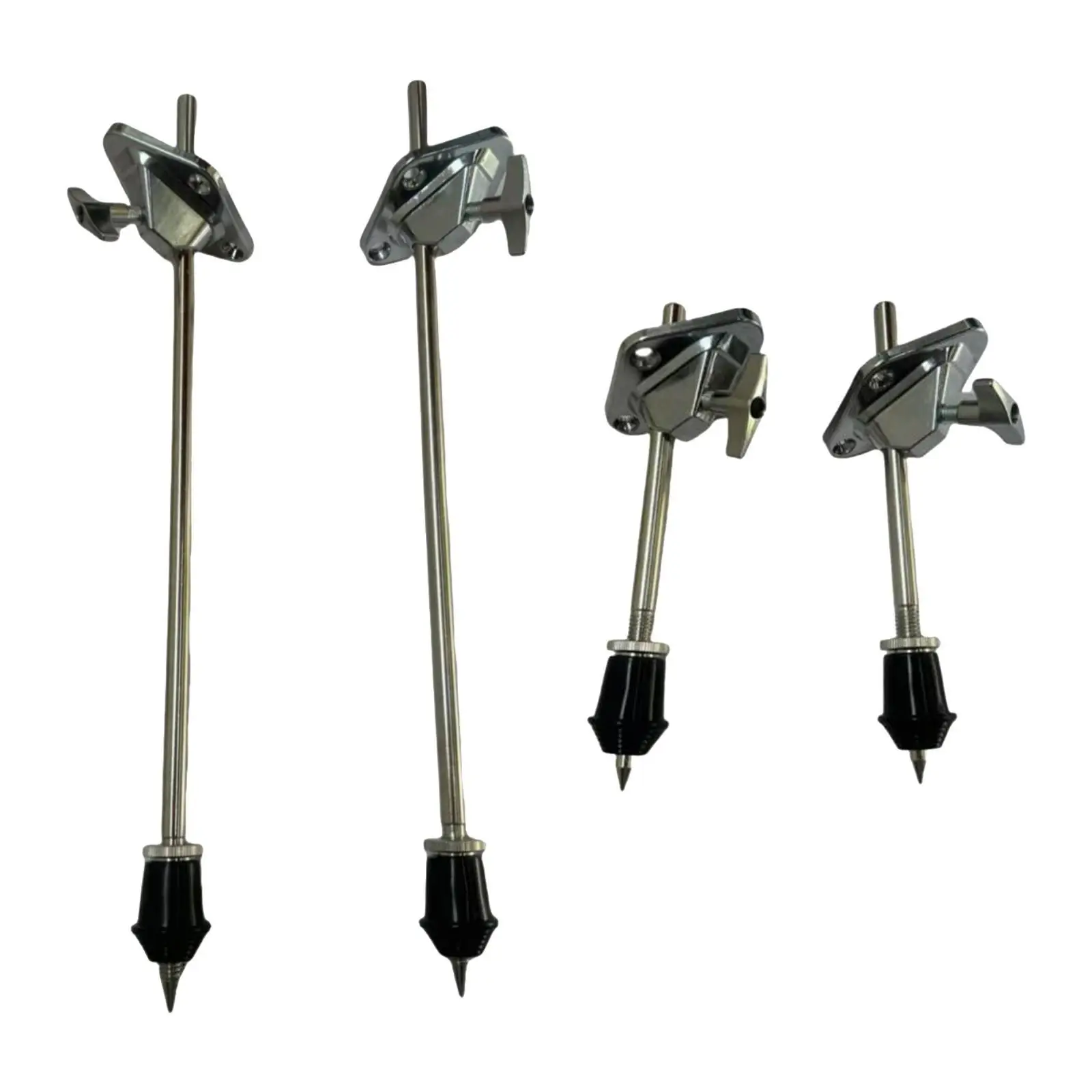 2 Pieces Bass Drum Legs Replacement Part Drum Accessories Professional Drum Feet Holder Kick Drum Support Stands for Instrument