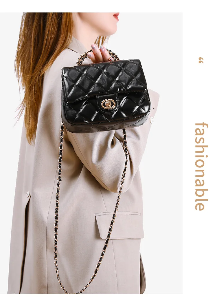 

High-End Women's Tote Bag Large Capacity Leather Commuter Business Leisure Solid Color Vintage Fashion